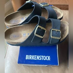 Birkenstock soft bed Arizona in midnight size 39